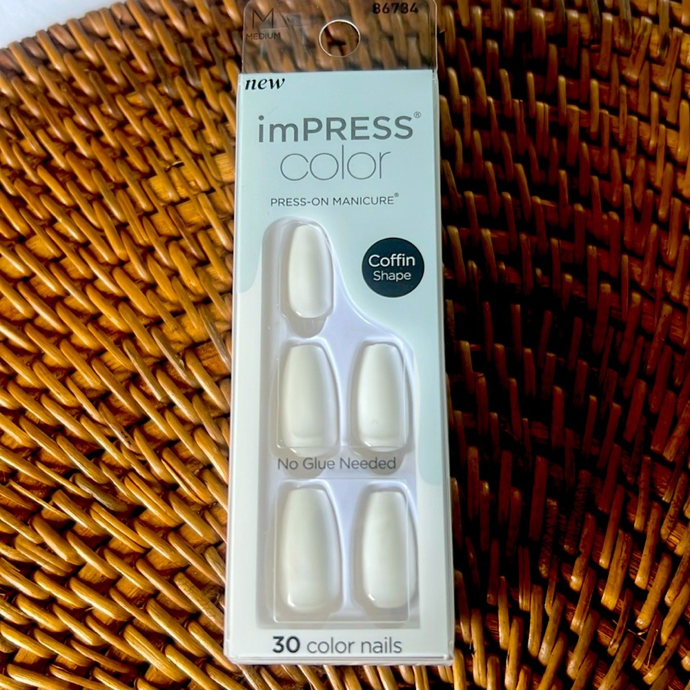 Impress color nails